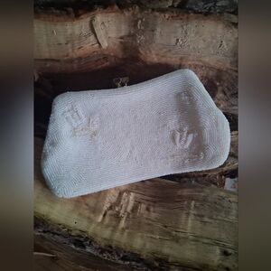 Elegant Beaded Clutch Handmade In JAPAN